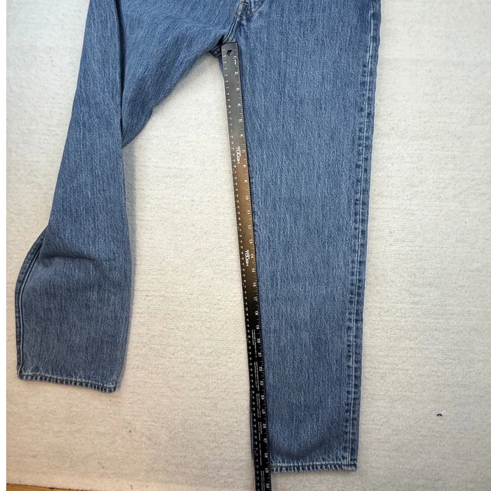 Levi's 501 Original Fit Mens Jeans W30 L30 Medium Wash Blue‎ Button Fly Denim